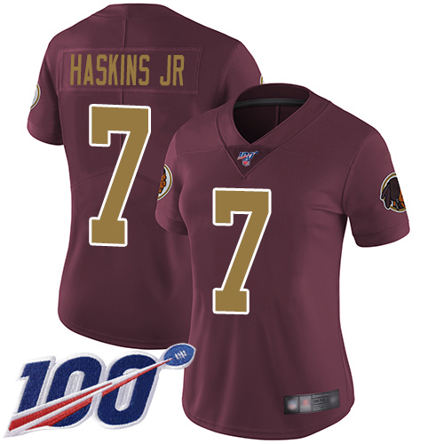 Washington Redskins Limited Burgundy Red Women Dwayne Haskins Alternate Jersey NFL Football 7